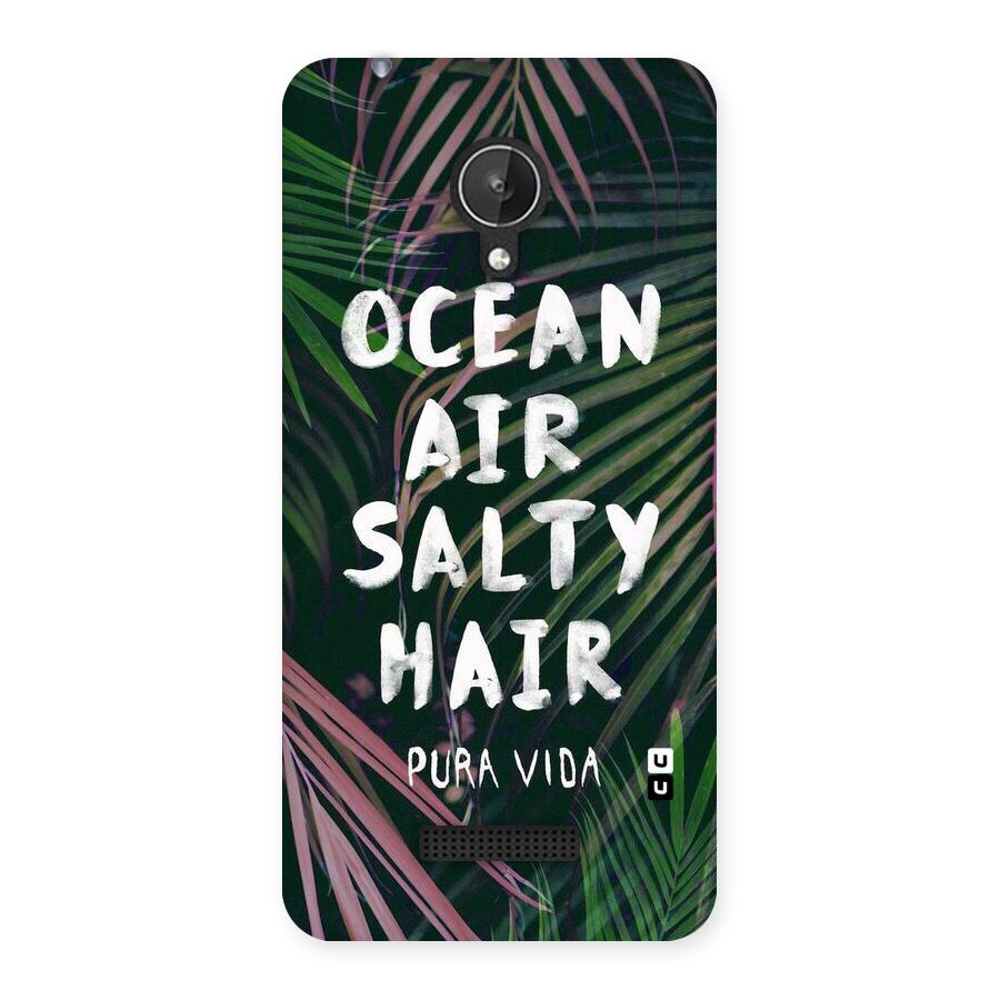 Salty Hair Back Case for Micromax Canvas Spark Q380