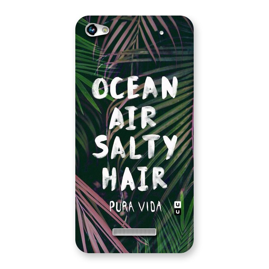 Salty Hair Back Case for Micromax Hue 2