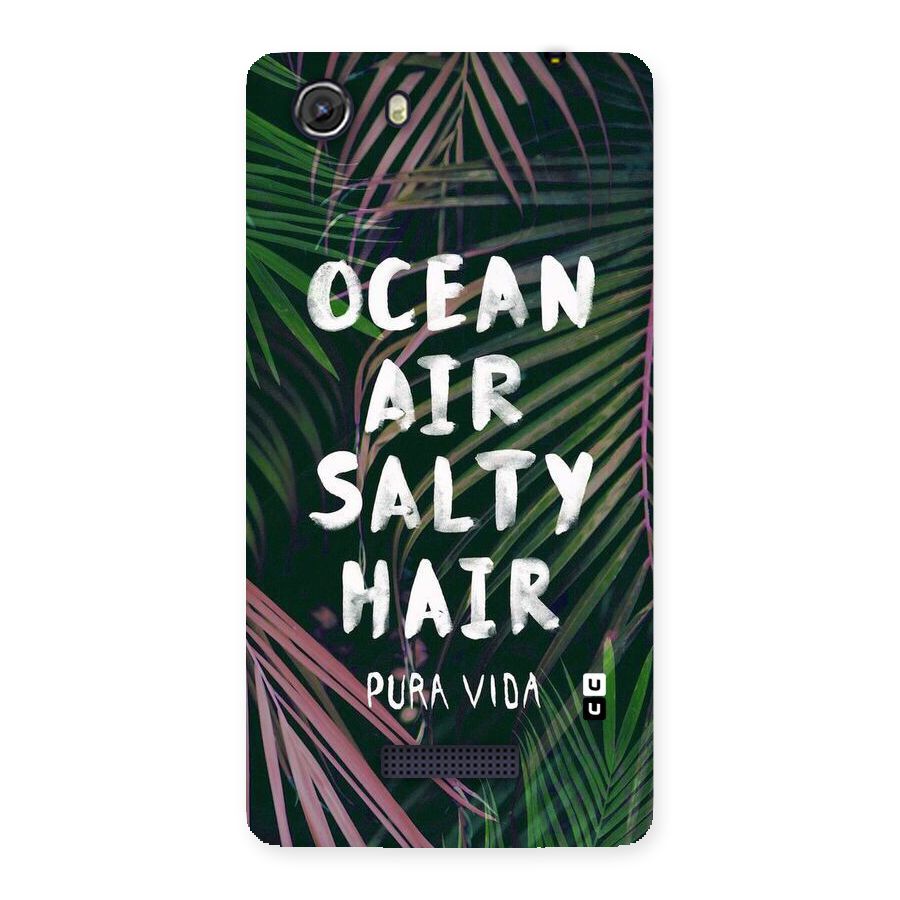 Salty Hair Back Case for Micromax Unite 3