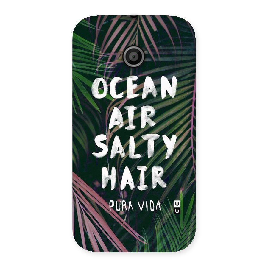 Salty Hair Back Case for Moto E