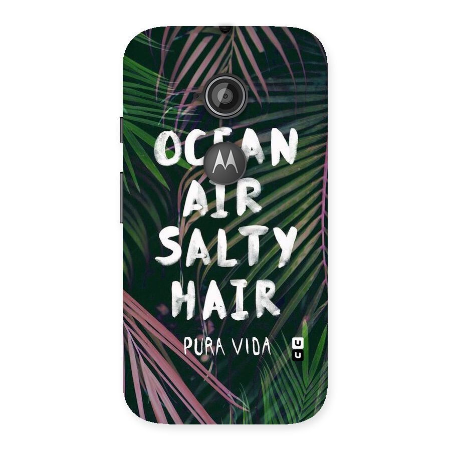 Salty Hair Back Case for Moto E 2nd Gen
