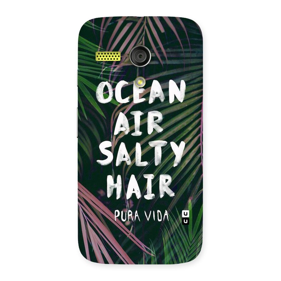 Salty Hair Back Case for Moto G
