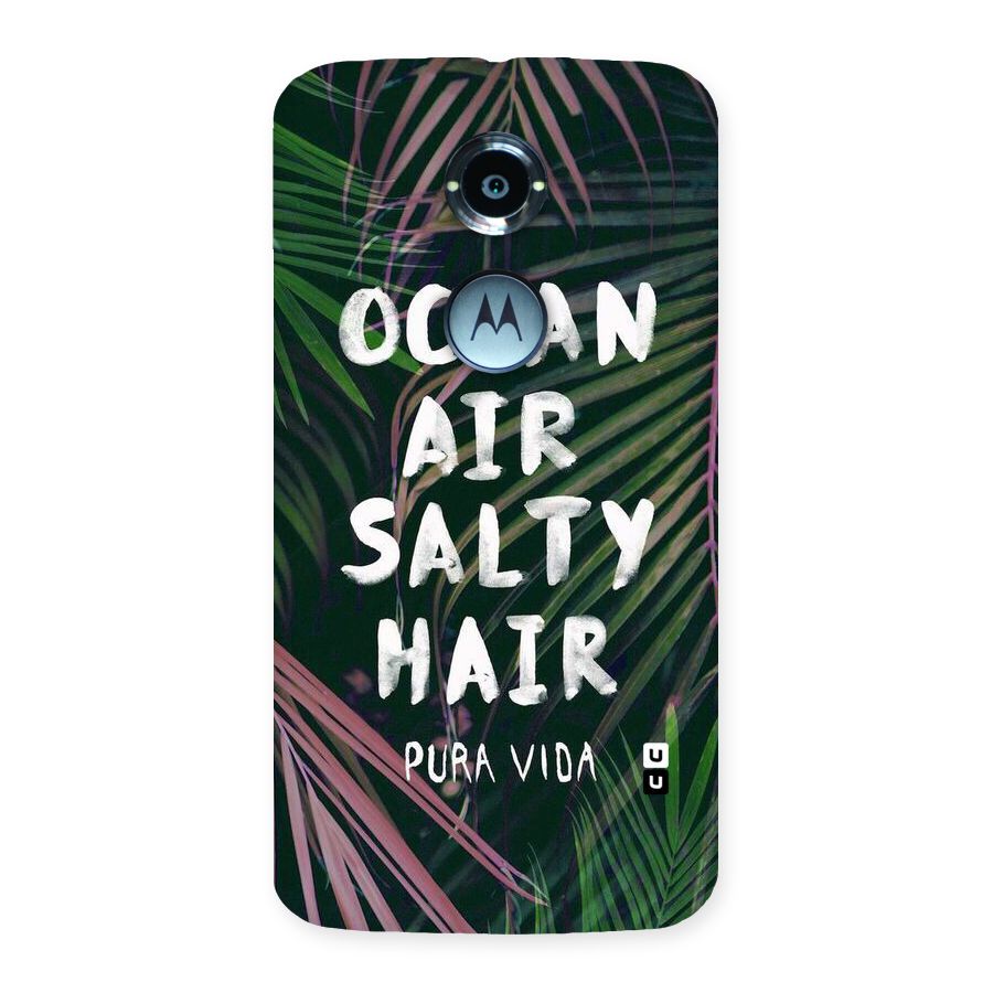 Salty Hair Back Case for Moto X 2nd Gen