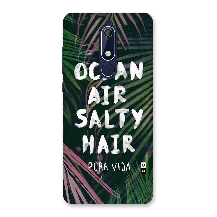 Salty Hair Back Case for Nokia 5.1