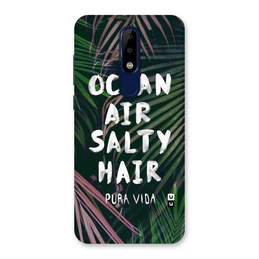 Salty Hair Back Case for Nokia 5.1 Plus
