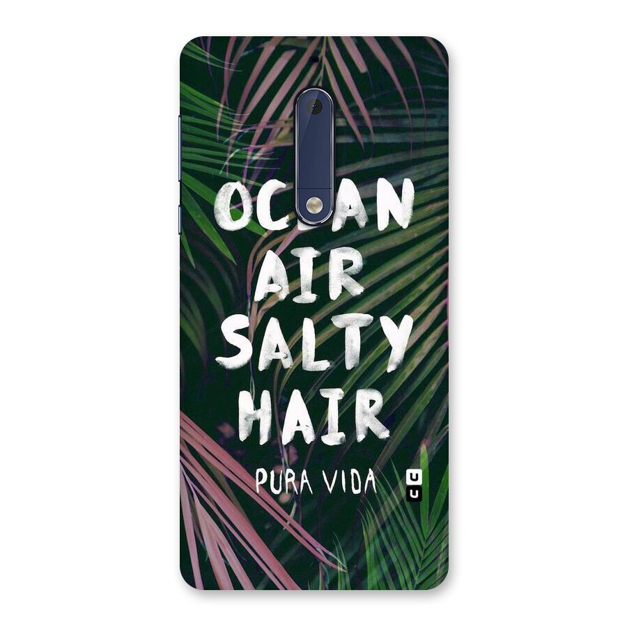Salty Hair Back Case for Nokia 5