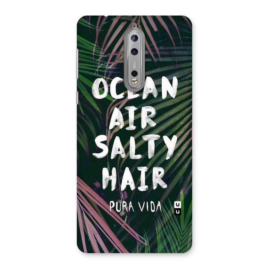 Salty Hair Back Case for Nokia 8