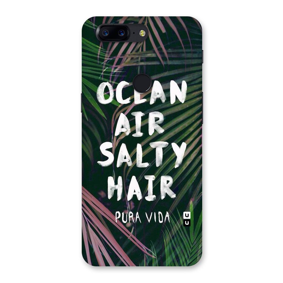 Salty Hair Back Case for OnePlus 5T