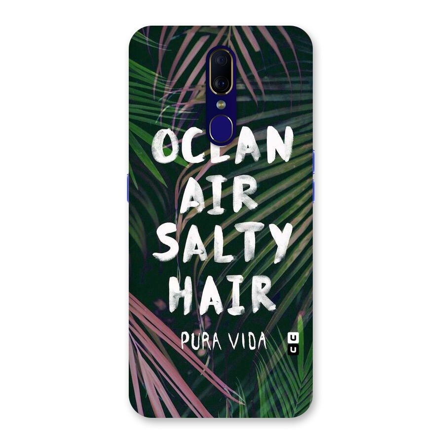Salty Hair Back Case for Oppo F11