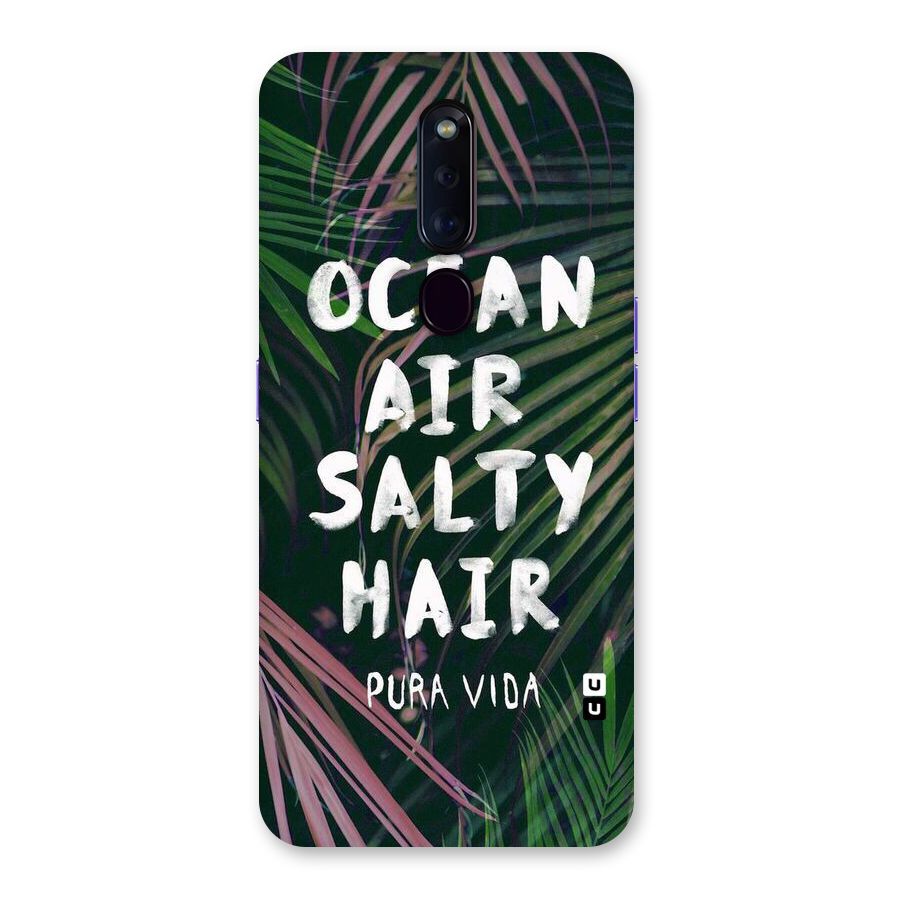 Salty Hair Back Case for Oppo F11 Pro