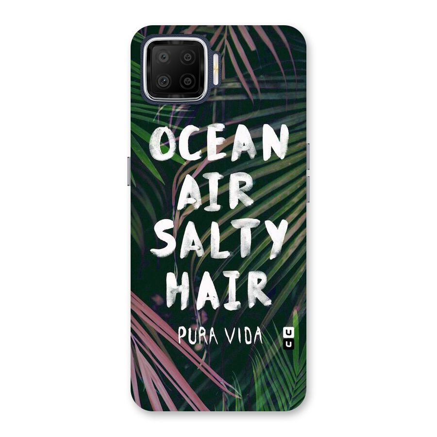 Salty Hair Back Case for Oppo F17