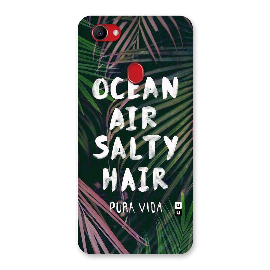 Salty Hair Back Case for Oppo F7