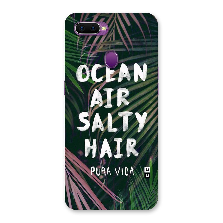 Salty Hair Back Case for Oppo F9