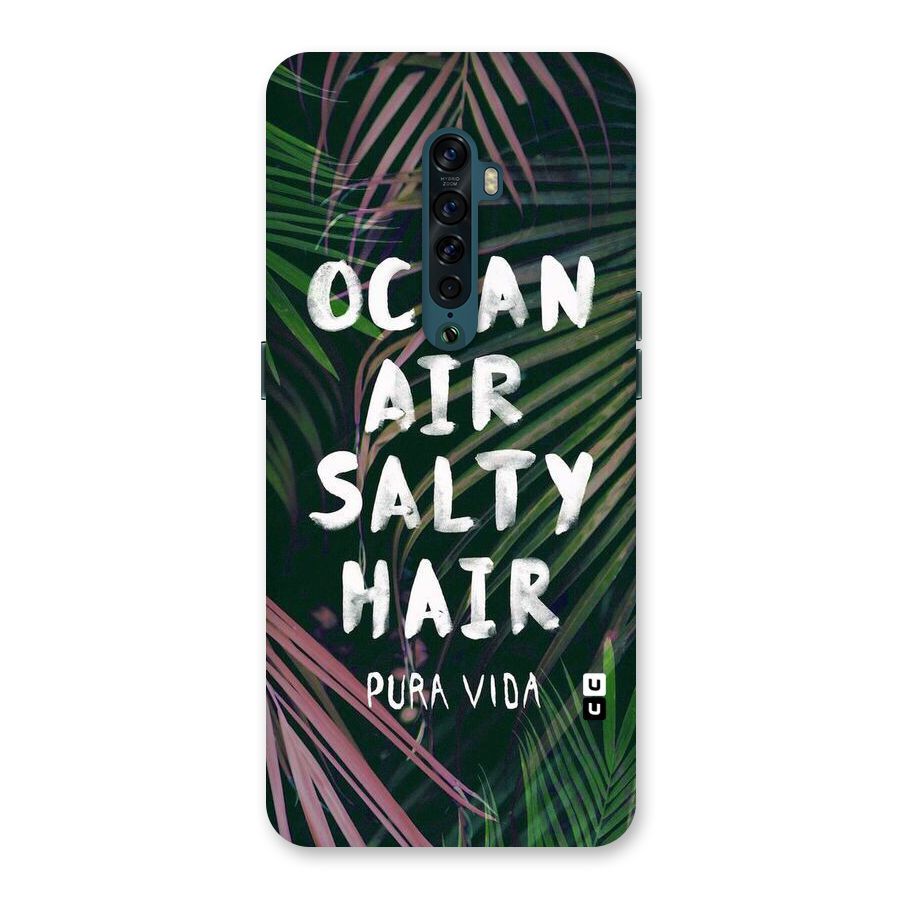 Salty Hair Back Case for Oppo Reno2