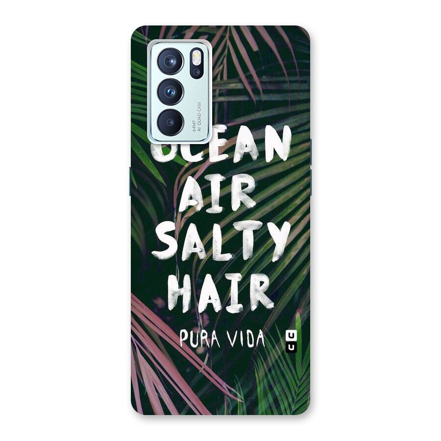 Salty Hair Back Case for Oppo Reno6 Pro 5G