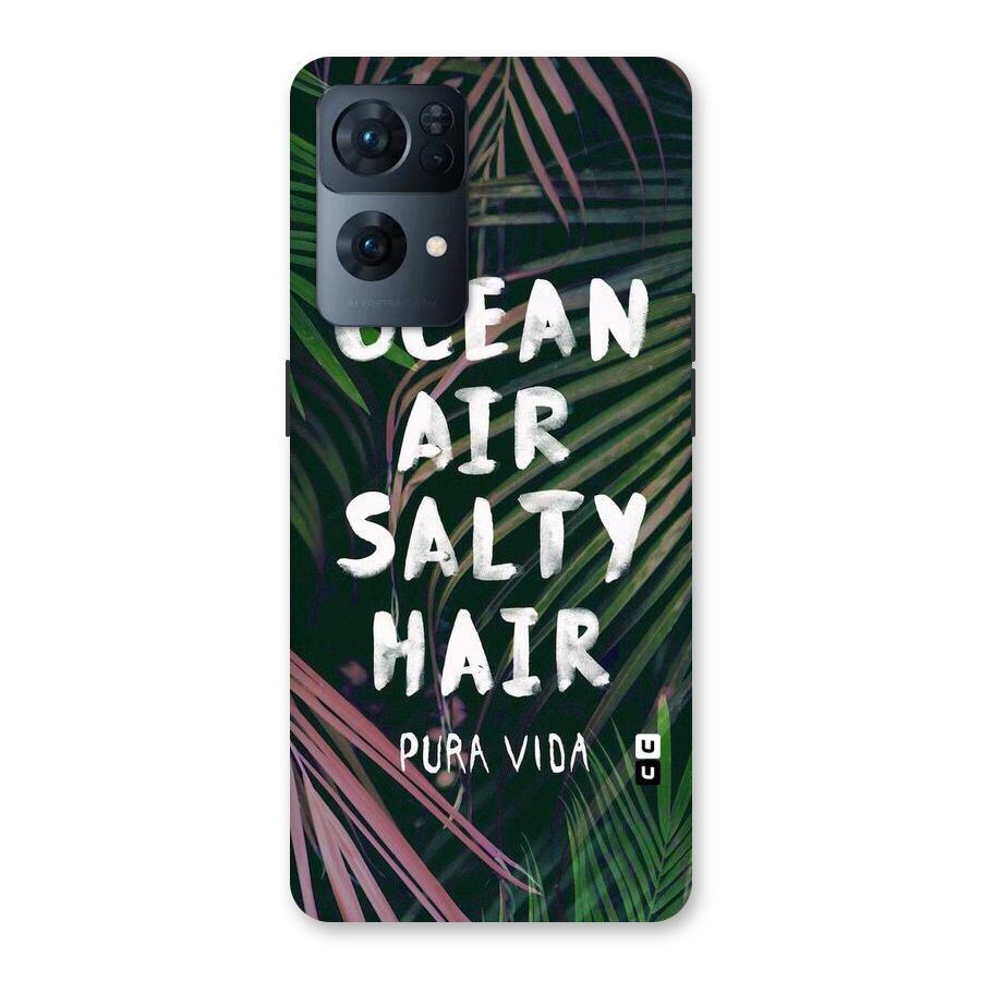 Salty Hair Back Case for Oppo Reno7 Pro 5G