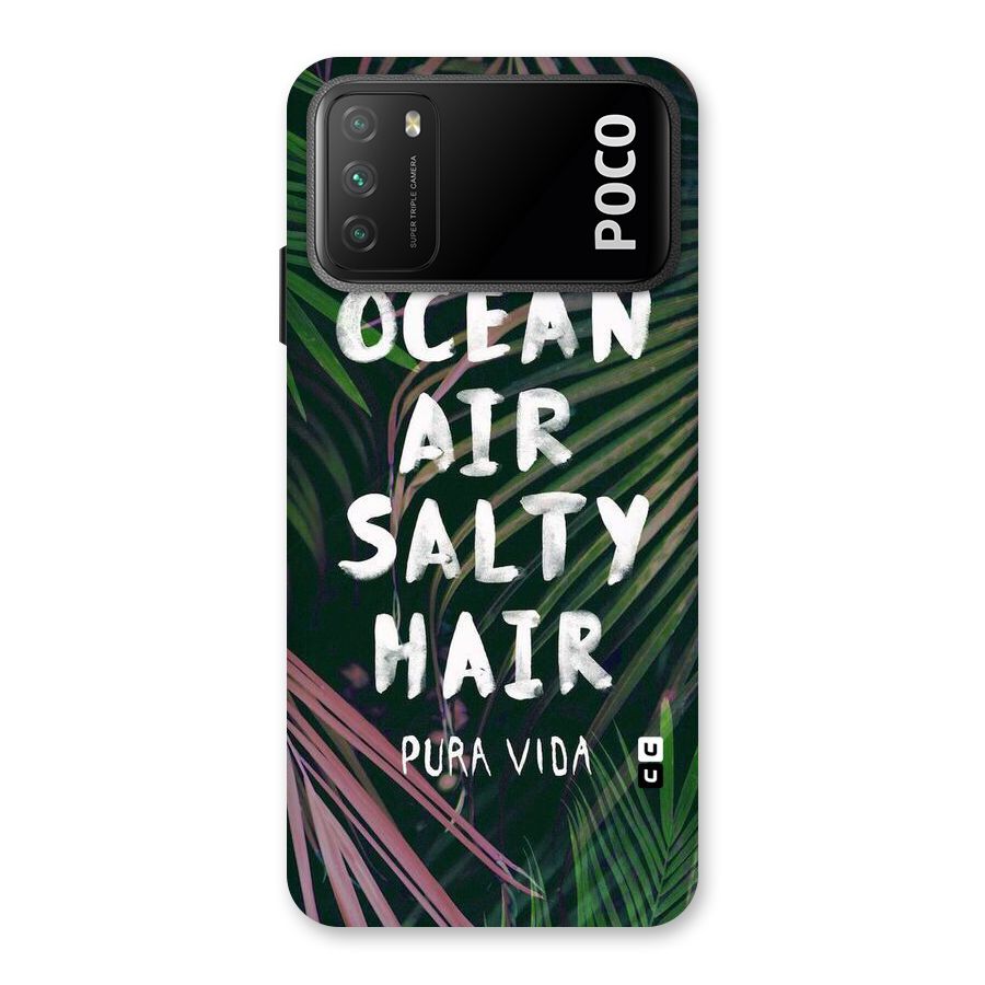 Salty Hair Back Case for Poco M3