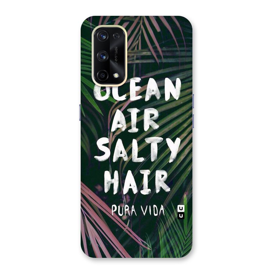 Salty Hair Glass Back Case for Realme X7 Pro