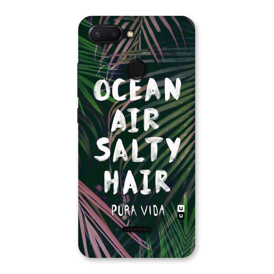 Salty Hair Back Case for Redmi 6