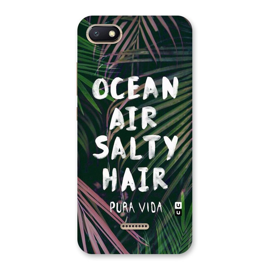 Salty Hair Back Case for Redmi 6A