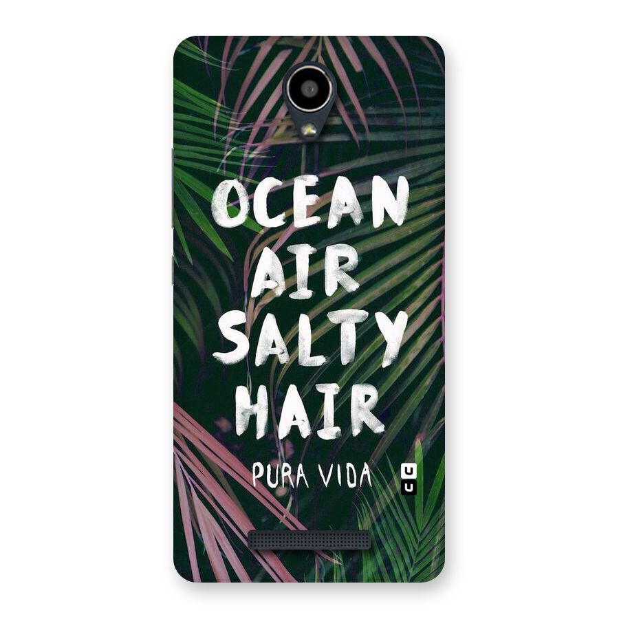 Salty Hair Back Case for Redmi Note 2