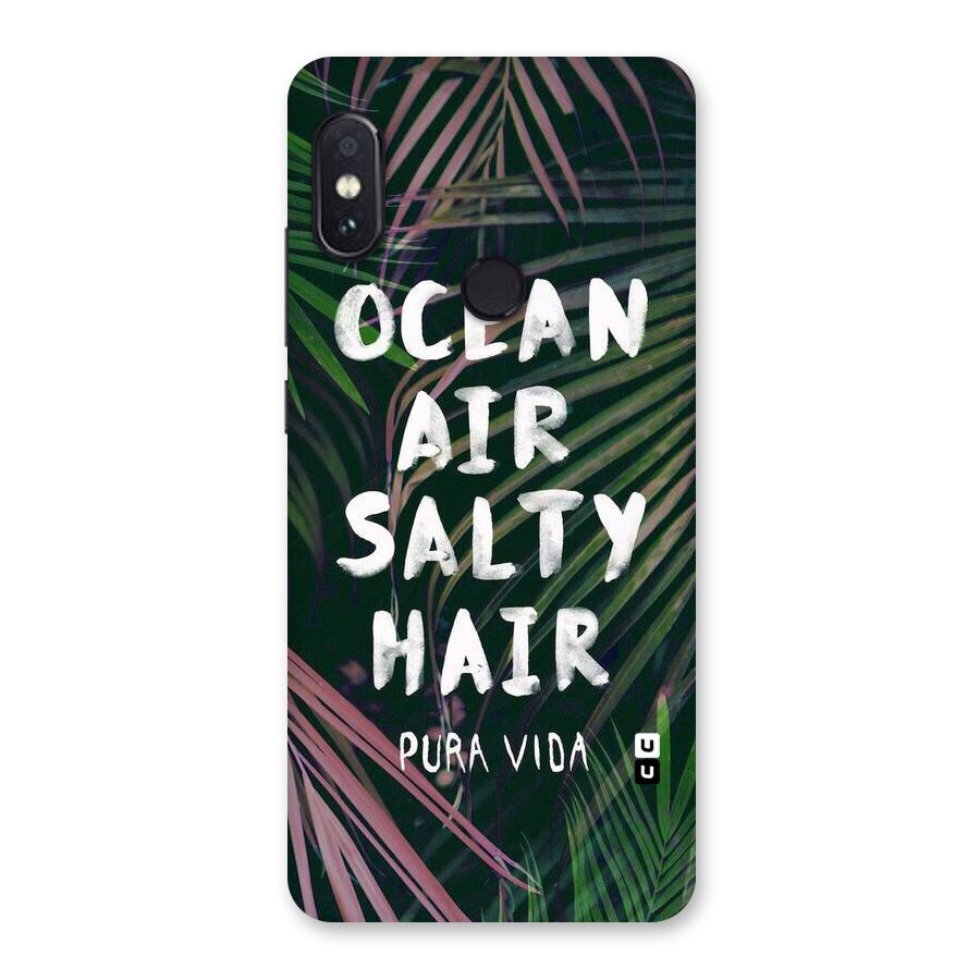 Salty Hair Back Case for Redmi Note 5 Pro
