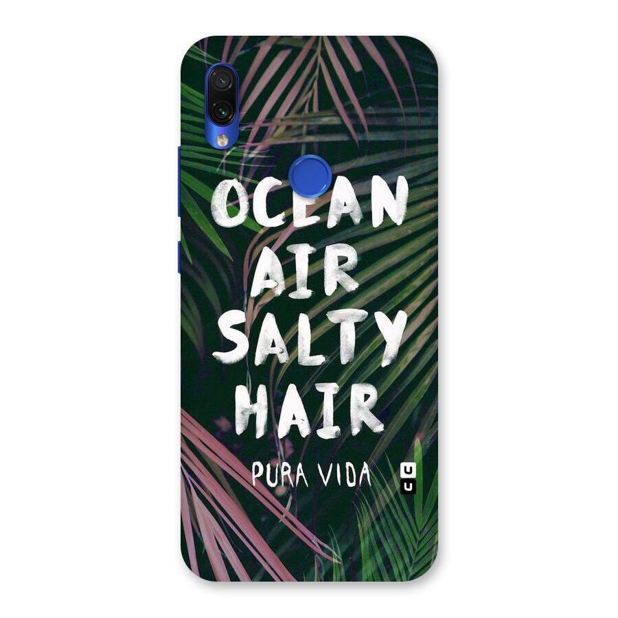 Salty Hair Back Case for Redmi Note 7S
