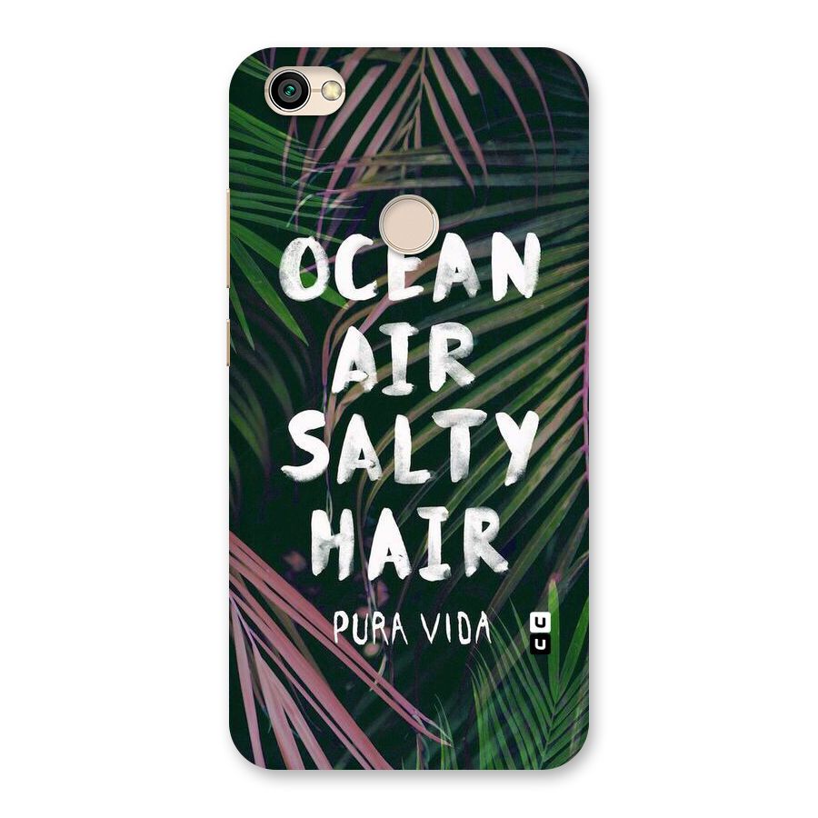 Salty Hair Back Case for Redmi Y1 2017