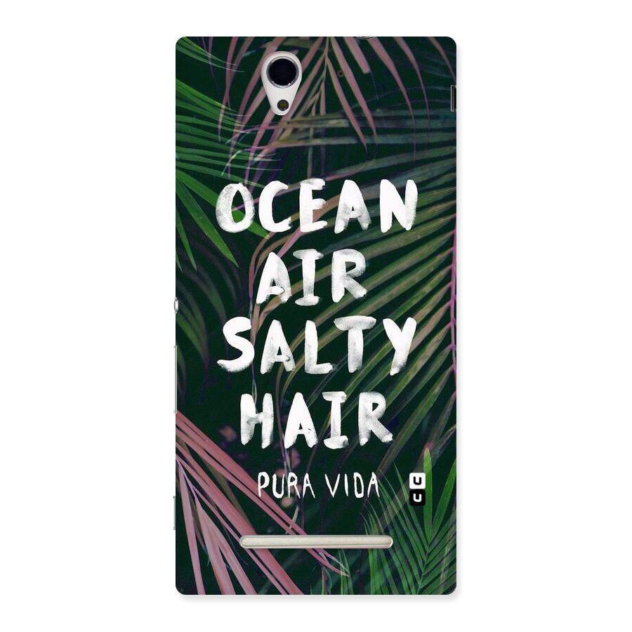 Salty Hair Back Case for Sony Xperia C3