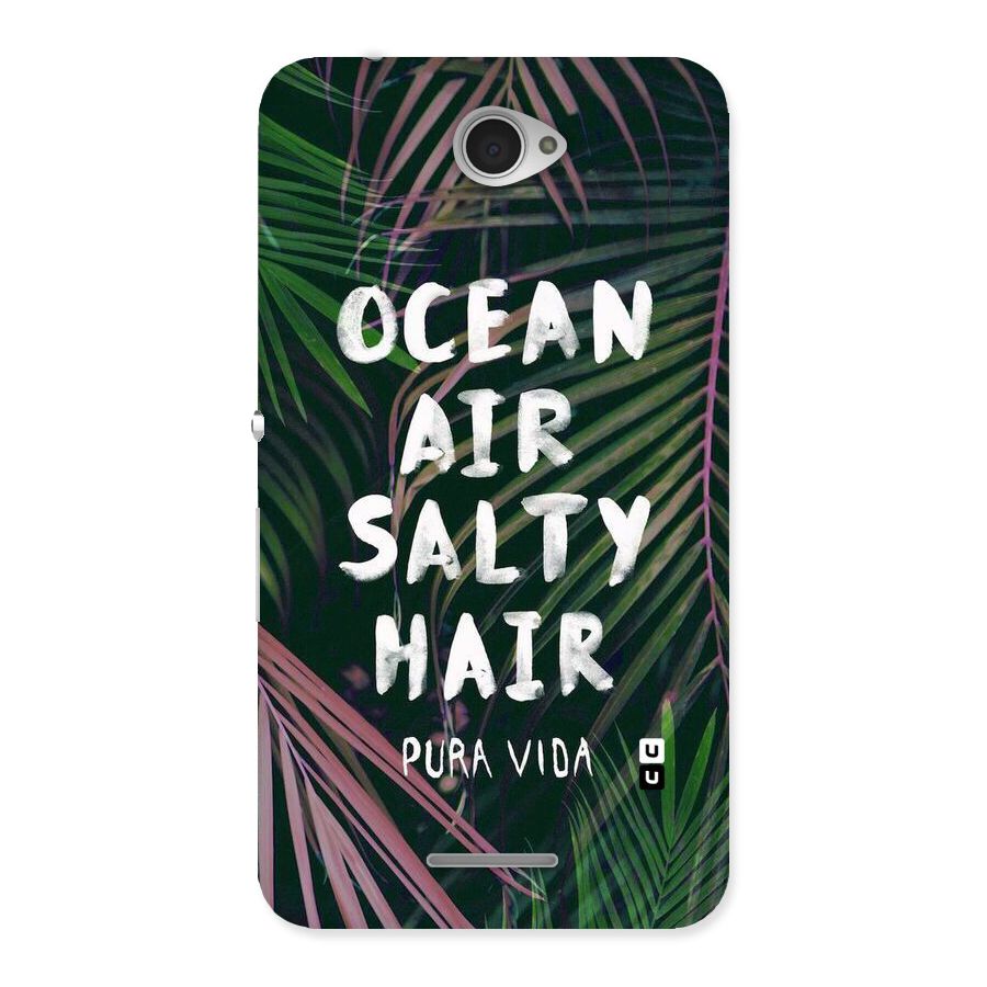 Salty Hair Back Case for Sony Xperia E4