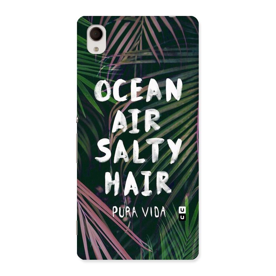 Salty Hair Back Case for Sony Xperia M4