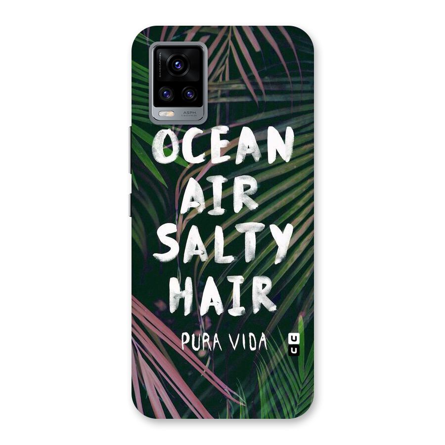Salty Hair Back Case for Vivo V20