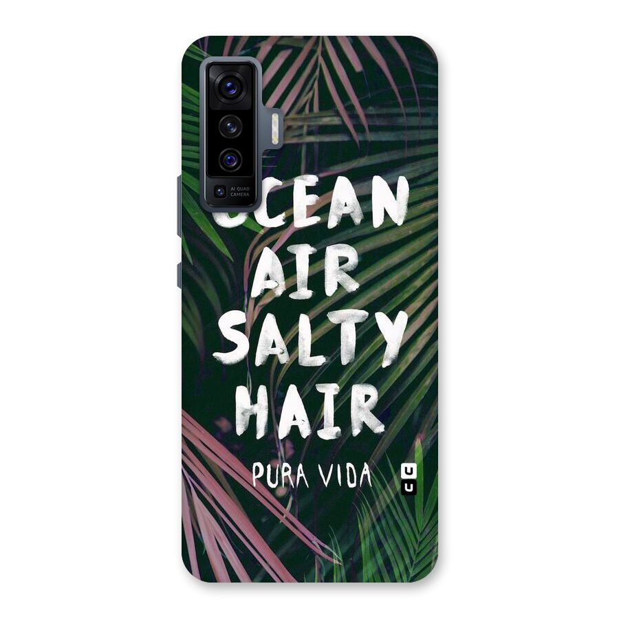 Salty Hair Back Case for Vivo X50