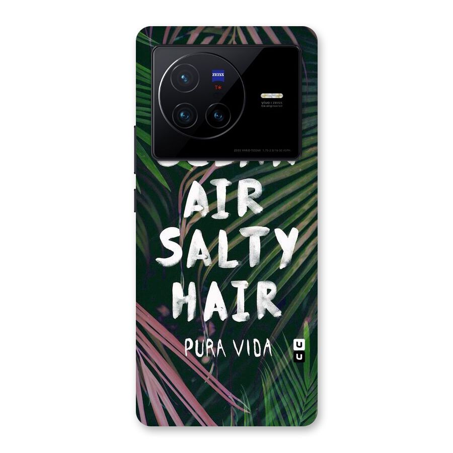 Salty Hair Back Case for Vivo X80