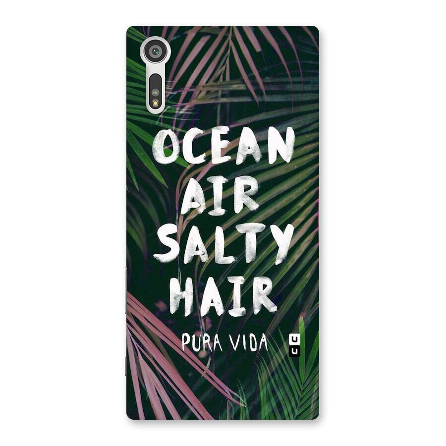 Salty Hair Back Case for Xperia XZ
