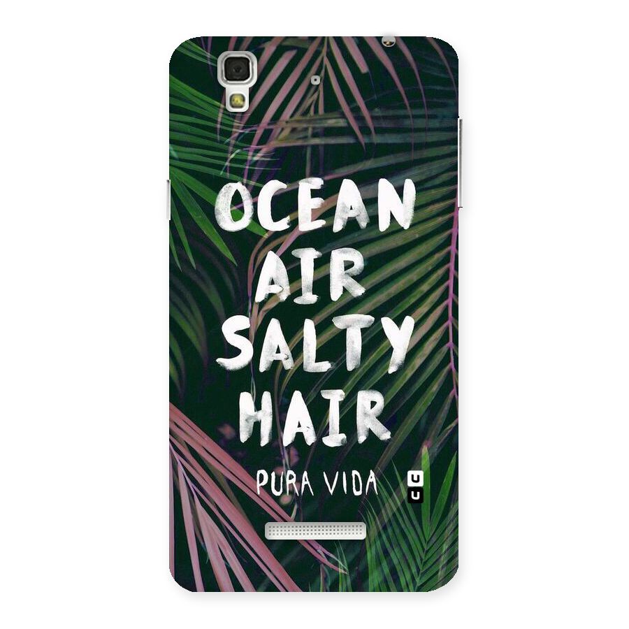Salty Hair Back Case for Yu Yureka