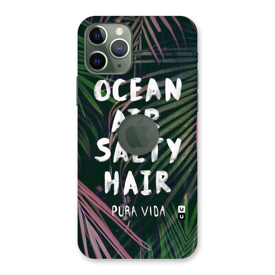 Salty Hair Back Case for iPhone 11 Pro Logo  Cut