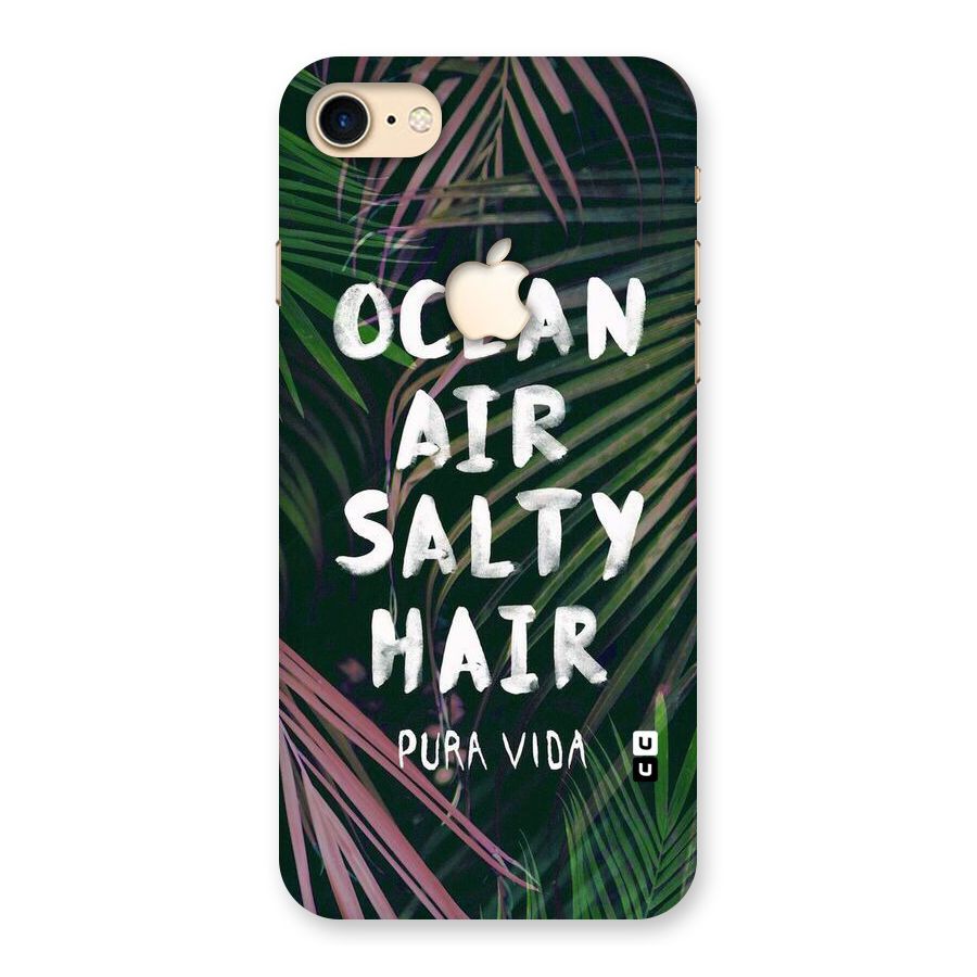 Salty Hair Back Case for iPhone 7 Apple Cut