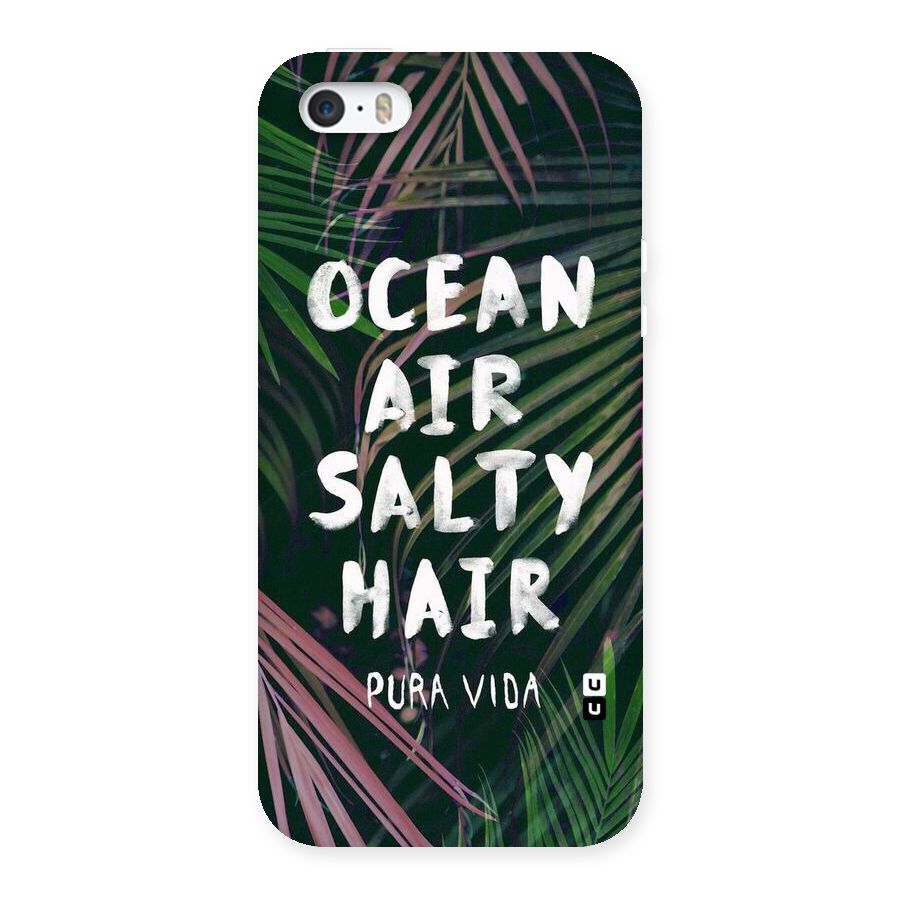 Salty Hair Back Case for iPhone SE