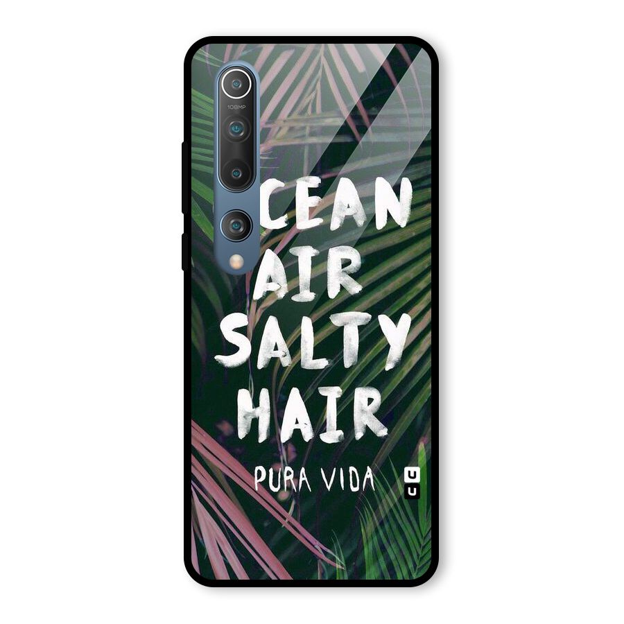Salty Hair Glass Back Case for Mi 10