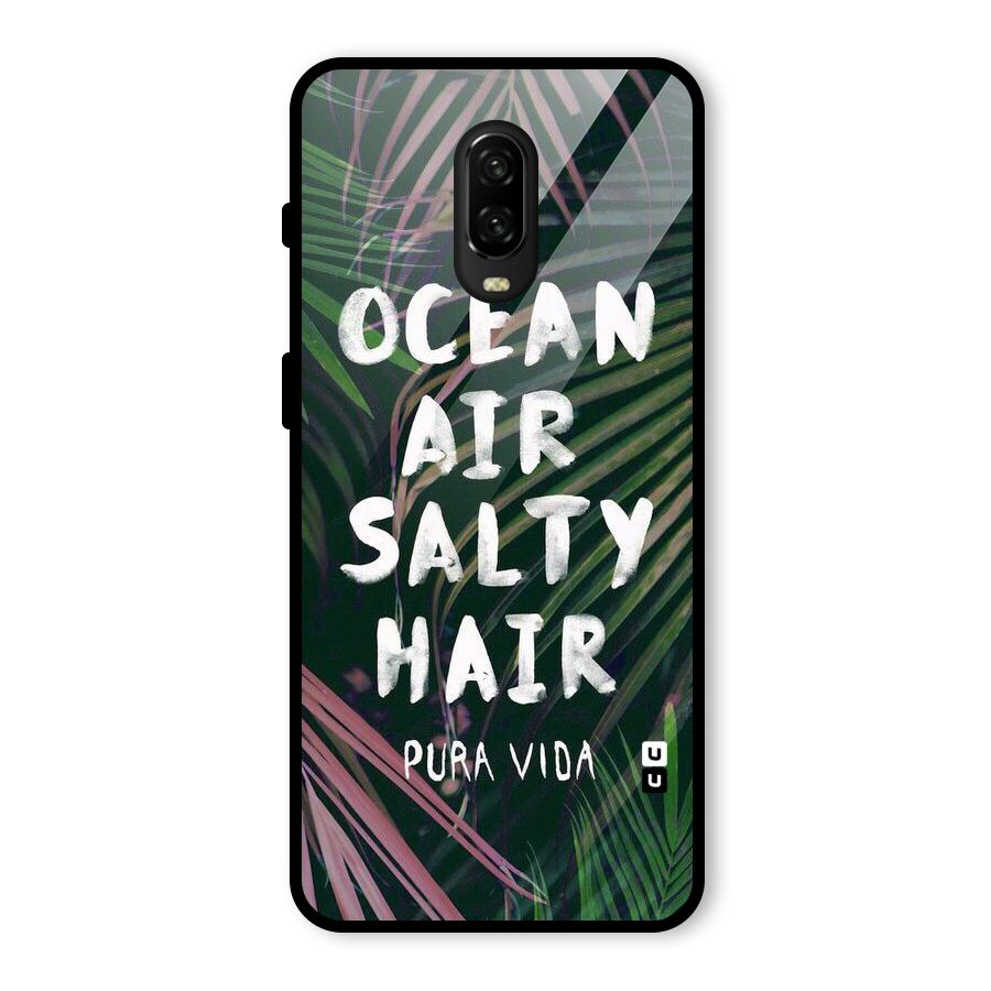 Salty Hair Glass Back Case for OnePlus 6T