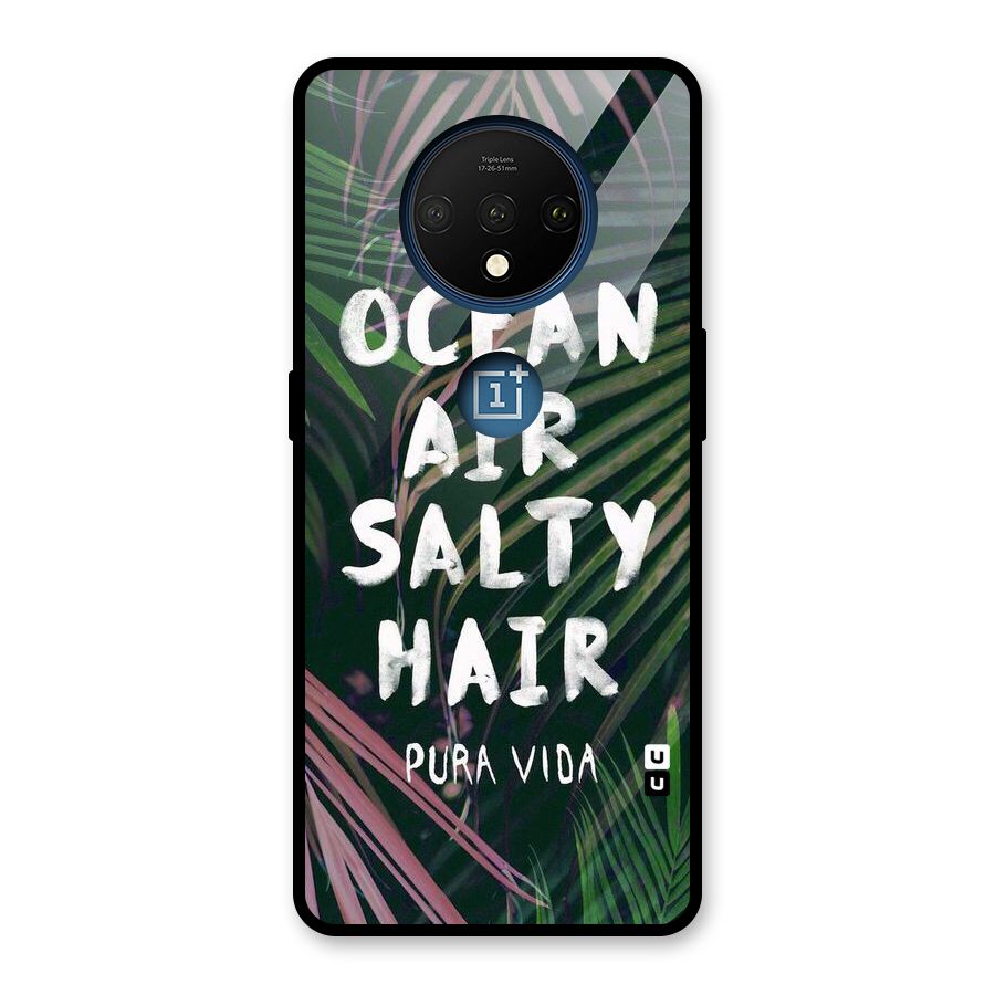 Salty Hair Glass Back Case for OnePlus 7T