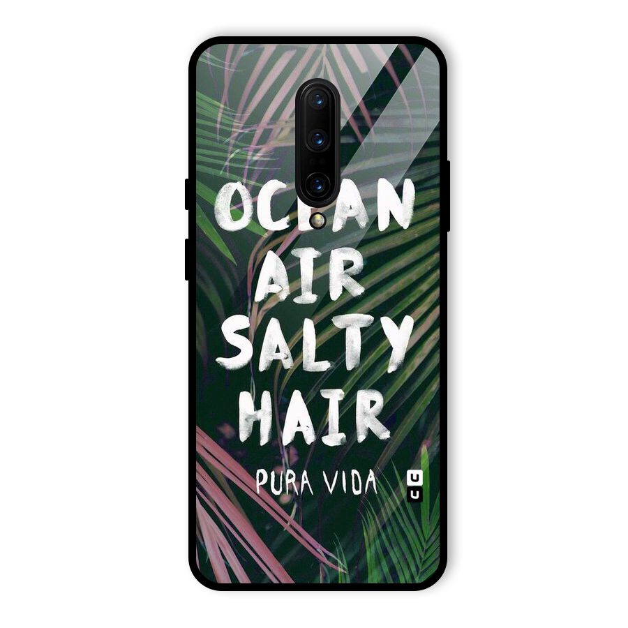 Salty Hair Glass Back Case for OnePlus 7 Pro