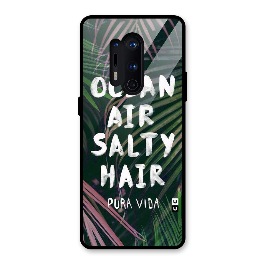 Salty Hair Glass Back Case for OnePlus 8 Pro