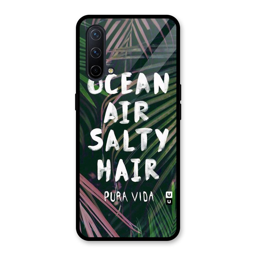 Salty Hair Glass Back Case for OnePlus Nord CE 5G
