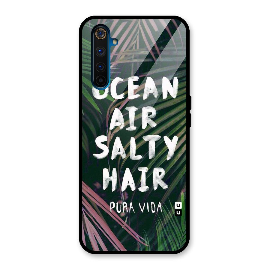 Salty Hair Glass Back Case for Realme 6 Pro