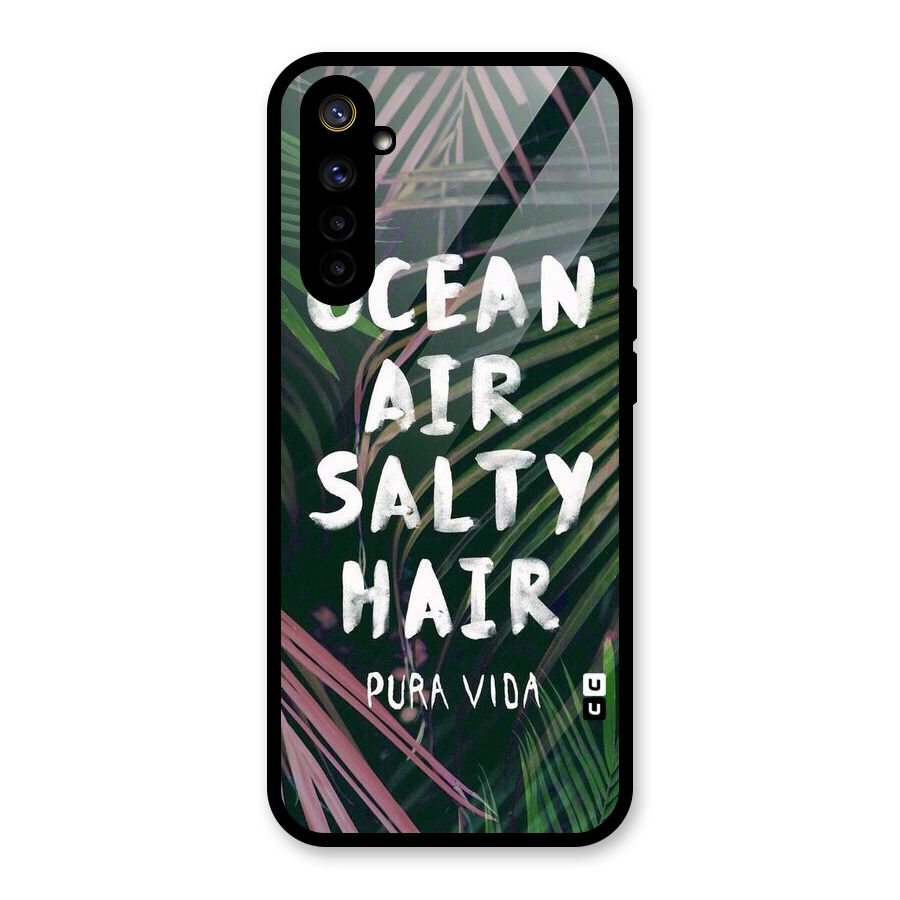 Salty Hair Glass Back Case for Realme 6i