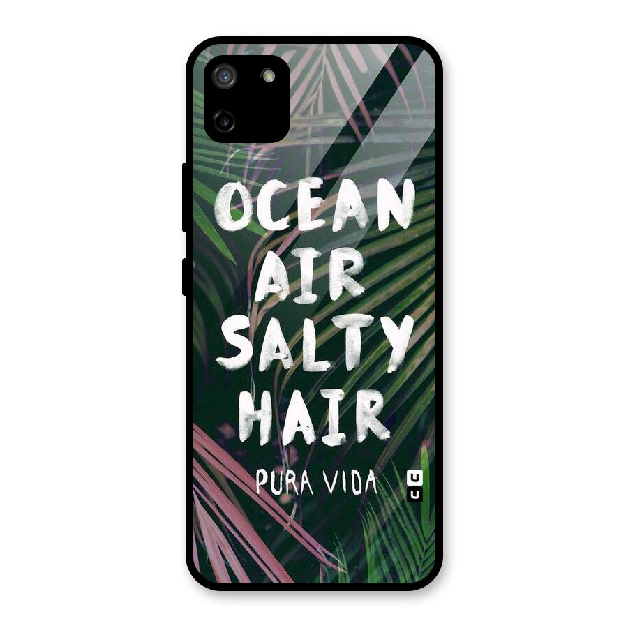 Salty Hair Glass Back Case for Realme C11