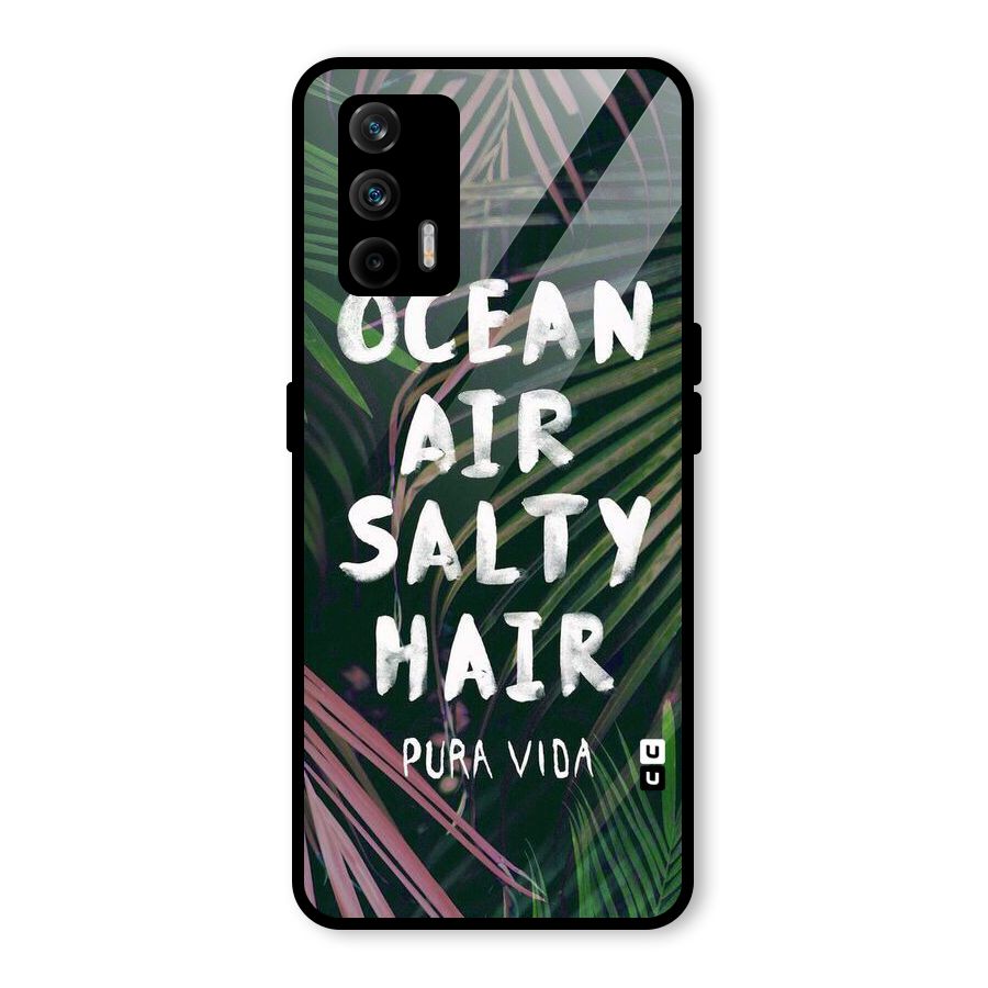 Salty Hair Glass Back Case for Realme GT 5G