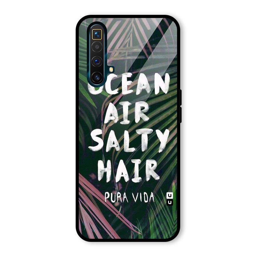 Salty Hair Glass Back Case for Realme X3 SuperZoom
